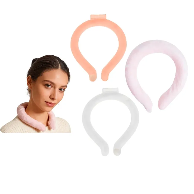 Self-heating neck wrap with plush fleece cover, instant activation for pain relief and cold weather comfort by Multicares