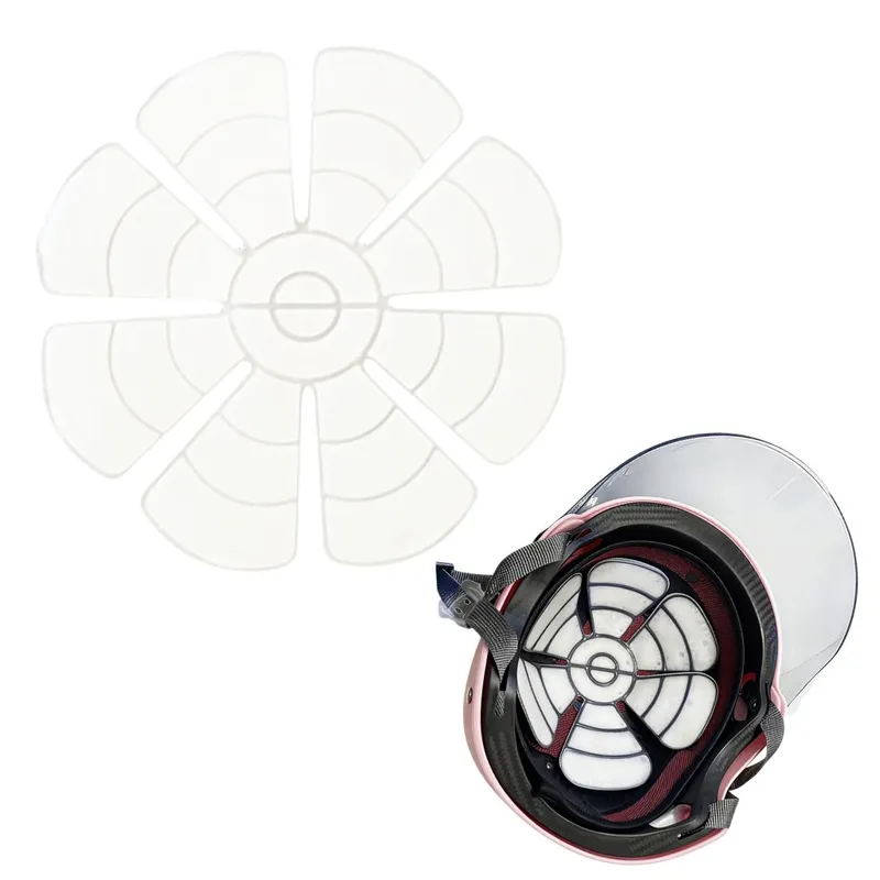 PCM Hard Hat Cooling Liner, Non-Condensation Ice Pack Insert for Safety Helmets
