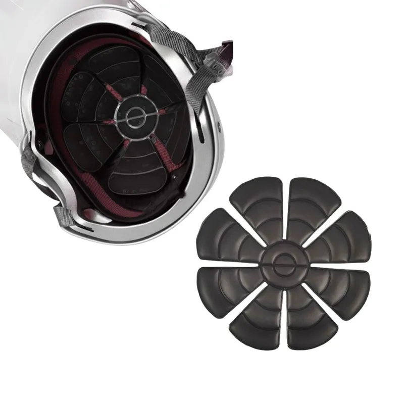 PCM Cooling Ice Pack Liner for Helmet and Hat in Black