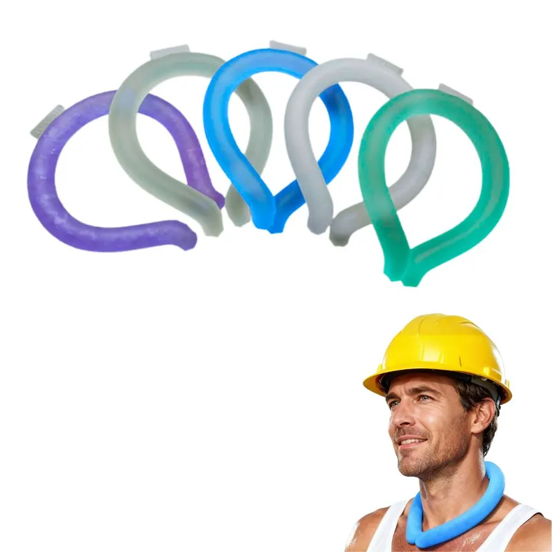 Rechargeable Ice Neck Collar /  Cooling Neck Tube for Outdoor Work or Daily Summer Use