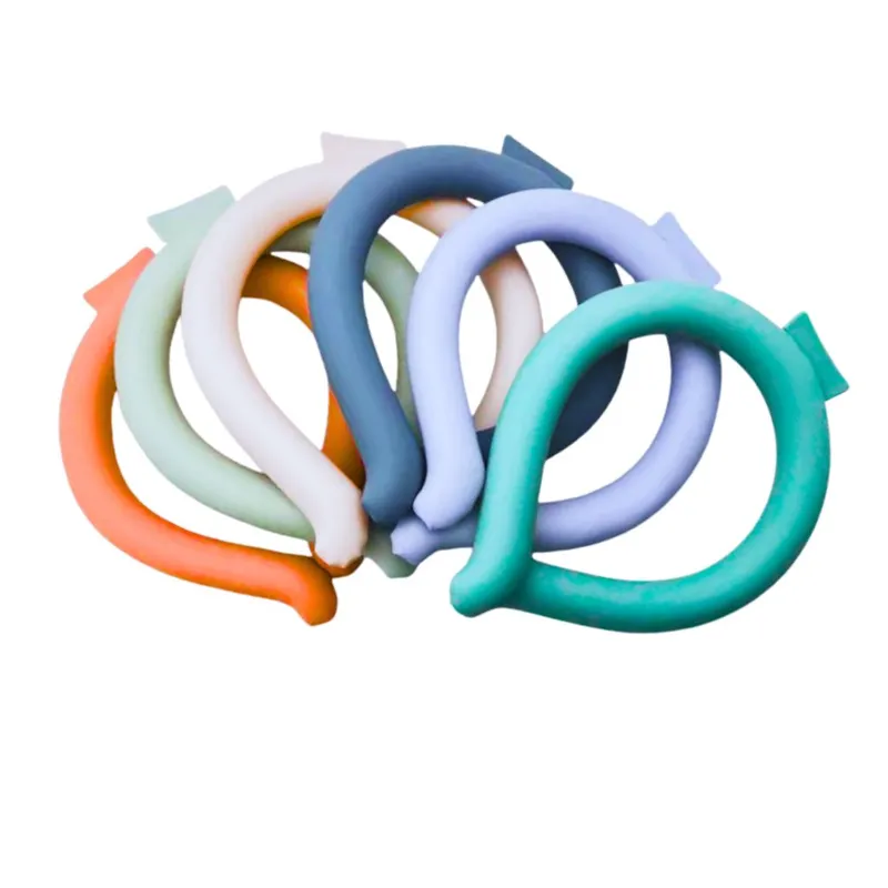 Cooler Neck Ring with assorted colors, can be customized in different colors and printings.