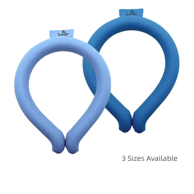 Safe BPA-Free PCM Cooling Neck Ring, Leak-Proof TPU Ice Neck Collar
