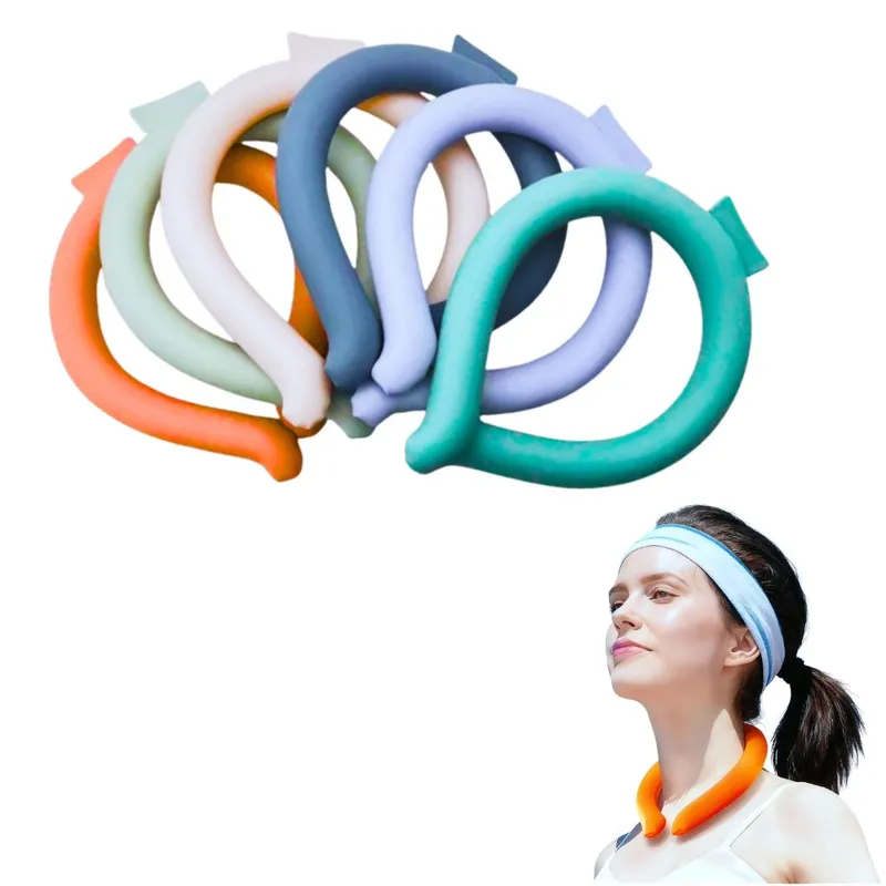 Wearable Cooling Neck Tube for Outdoor Sports & Work, Lightweight Ice Neck Cooler by Multicares