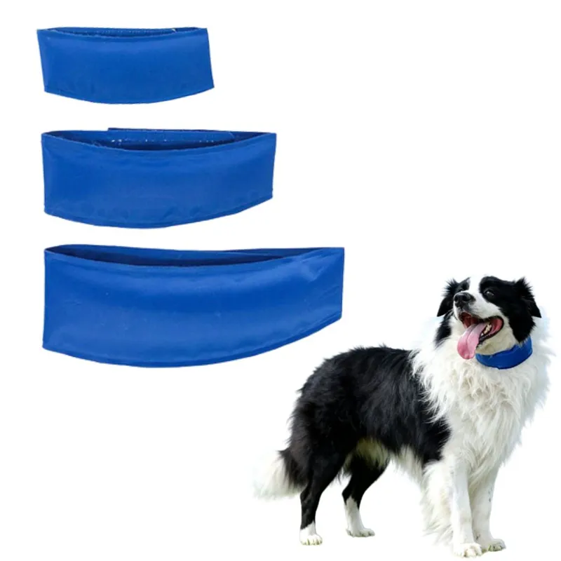 Summer Cooling Gel Collar for Pets by Multicares.