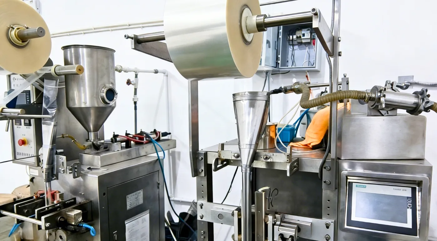 Advanced automatic production line for hot and cold gel packs ensuring high manufacturing efficiency.