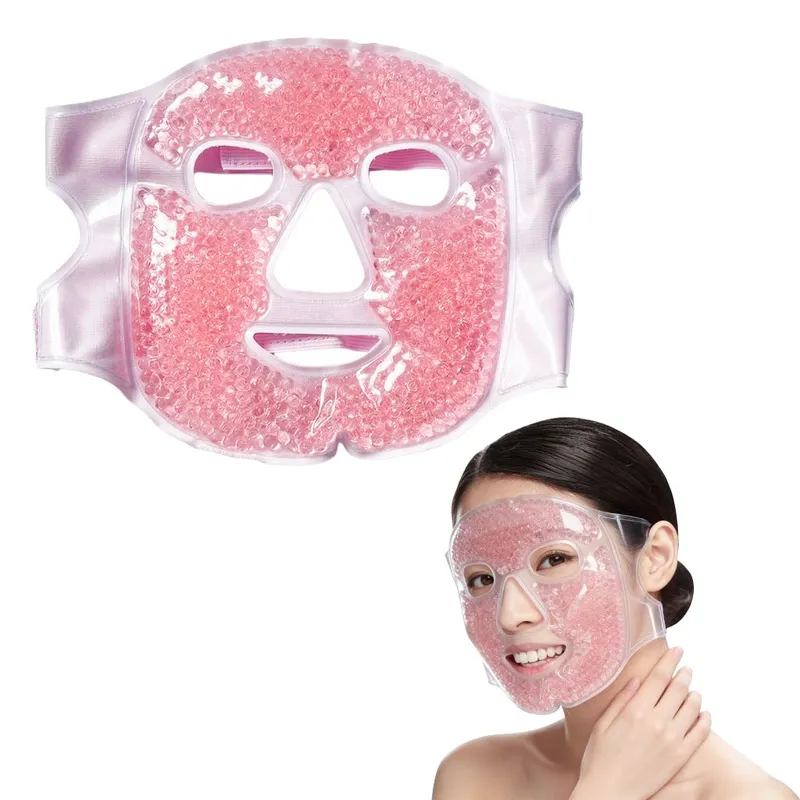 OEM ODM Chinese Factory for Full Face Hot Cold Gel Bead Mask for Puffiness Relief