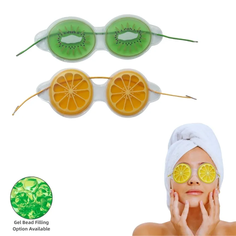 Fruit Series Printed Gel Eye Mask for promotional gifts