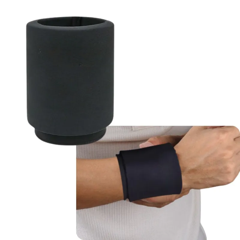 Wholesale wrist gel compression sleeve for athletic recovery, high-quality private label manufacturing by Multicares.