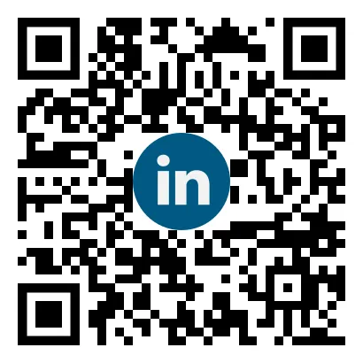 Multicares LinkedIn Contact QR Code
